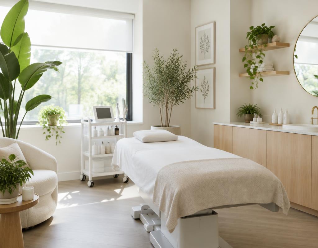 A calm, modern clinic interior